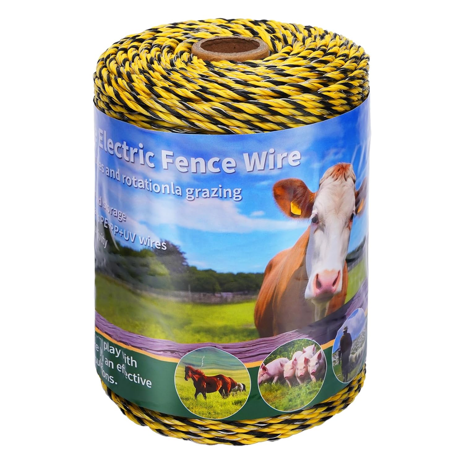 Outtive 656 Feet Electric Fence Wire