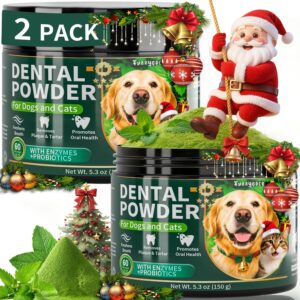 Fuzzycare 2 Pack Dog Dental Powder