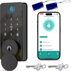 biquole fingerprint door lock