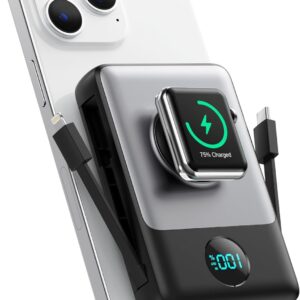 LanLuk Magnetic Portable Charger for iPhone