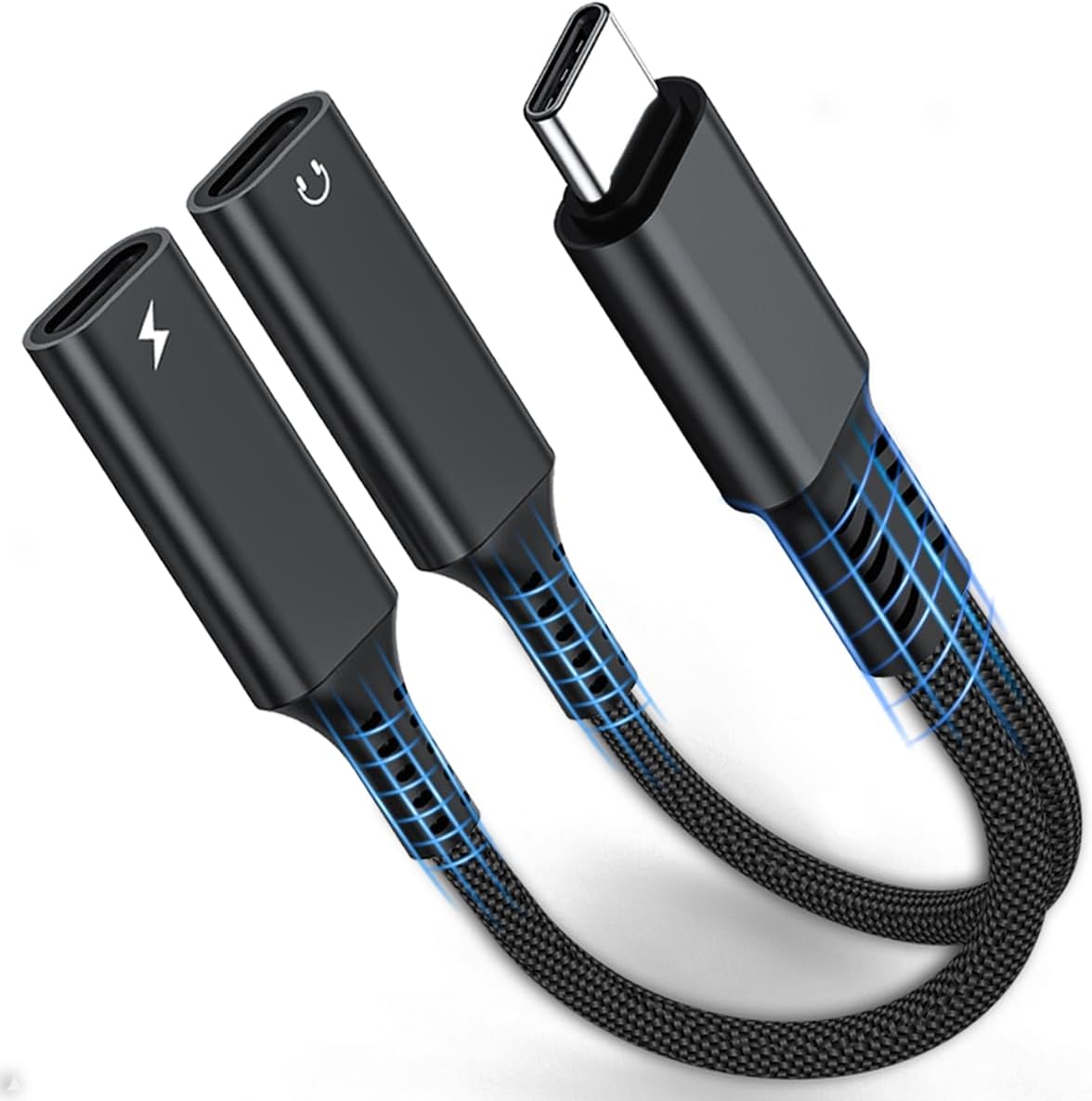 KINDRM usb c splitter dual