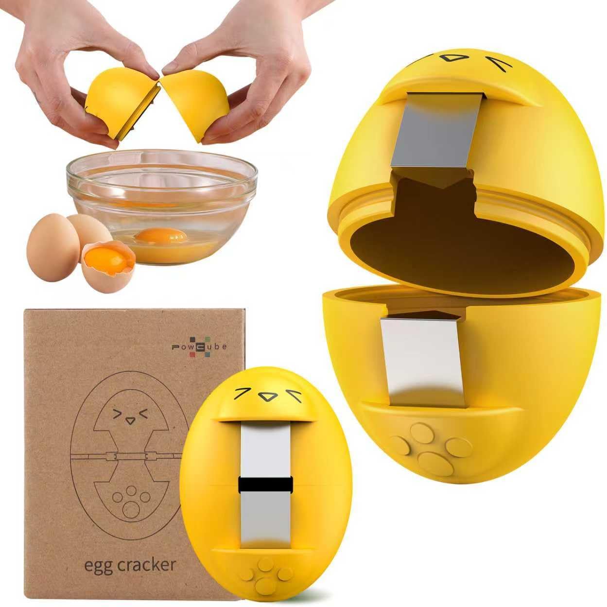 PowCube Egg Cracker