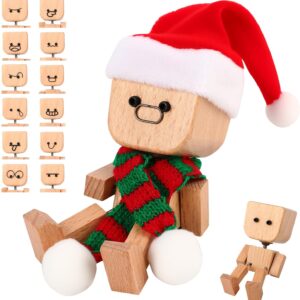 IMOLL Shaking Wooden Man Figurine