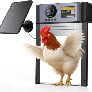 Pidemeo Chicken Coop Door, Solar-