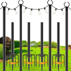 zoegi String Light Poles