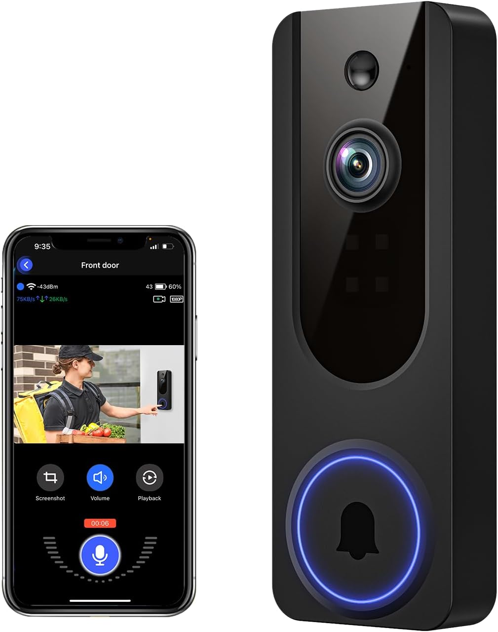 Video Doorbell Camera Wireless